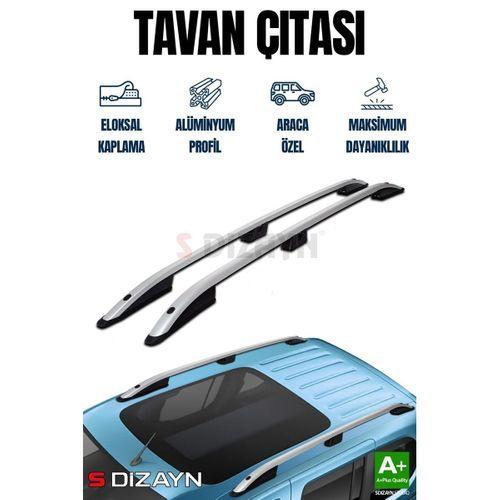 S-Dizayn Mercedes Citan Uzun Şase Aluminyum Gri Tavan Çıtası 2012-2021 A+ Kalite