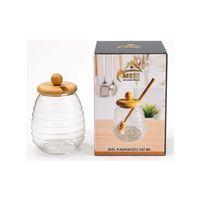 Meşe Bal Kavanozu Kaşıklı 340 ml