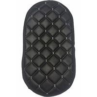 Araba Kol Dayama Örtüsü Oval Siyah Deri Gümüş Desen