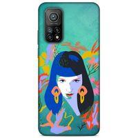 Lopard Xiaomi Mi 10T Pro 5G Uyumlu Kılıf Sürreal Yüzler ♀ (12) Koruyucu Silikon Desenli