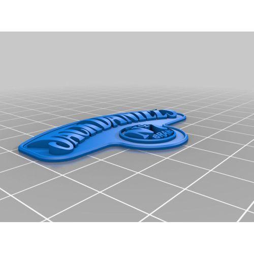 Jack Daniel’in Eski No 7 plak_keychain - 5137987