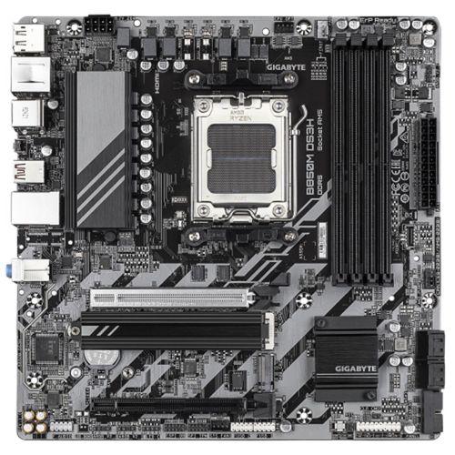 GIGABYTE B850M DS3H, 4xDDR5, 2xM.2, 2xDP, HDMI, Type-C, AM5 Soket GAMING Anakart