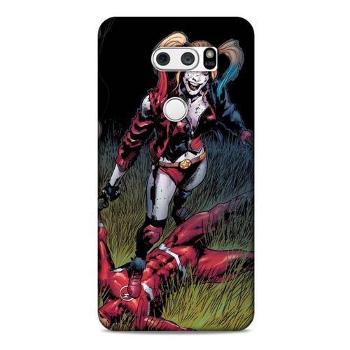 LG K50S Uyumlu Kılıf Harley Quinn (40) Fit Silikon Kılıf Leylak