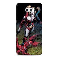LG K50S Uyumlu Kılıf Harley Quinn (40) Fit Silikon Kılıf Leylak