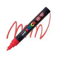 UNİBALL POSCA (1.8-2.5) SU BAZLI BOYAMA MARKÖRÜ FLORASAN KIRMIZI ( N ) (UNİ-PC-5M)