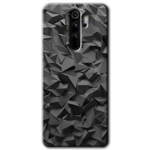 Xiaomi Redmi Note 8 Pro Kılıf Baskılı Kapak - Dark Broke + 5D Tam Kaplayan Cam