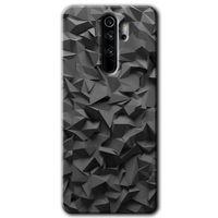 Xiaomi Redmi Note 8 Pro Kılıf Baskılı Kapak - Dark Broke + 5D Tam Kaplayan Cam