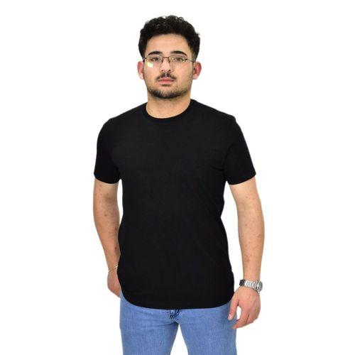 Erkek Büyük Beden Sıfıryaka Düz Likra Süprem Tişört 4385 BGL-ST04529