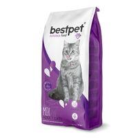 Bestpet Yetişkin Kediler İçin Tavuklu Kuzulu ve Balıklı Mix Kedi Maması 15 Kg
