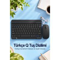 Kablosuz Klavye Mouse Takımı Türkçe Karakterli Tuşlar