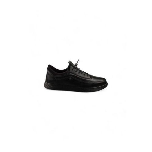 Pierre Cardin 382003 Siyah 45-47 Büyük Numara Erkek Deri Ayakkabı