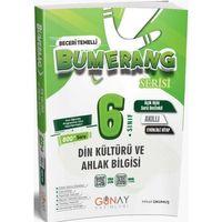 6. Sınıf Din Kültürü ve Ahlak Bilgisi Etkinlikli Bumerang Serisi Günay Yayınları