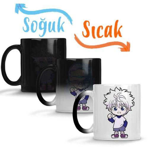 Hunter X Hunter Killua Sihirli Kupa Bardak Porselen
