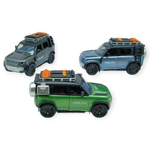 D700-07 - SÜRTMELİ IŞIKLI SESLİ JEEP DEFENDER 6