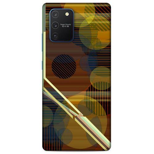 Lopard Samsung Galaxy S10 Lite Uyumlu Kılıf Soyut Sanat (45) Baskılı Liquid Air Kılıf