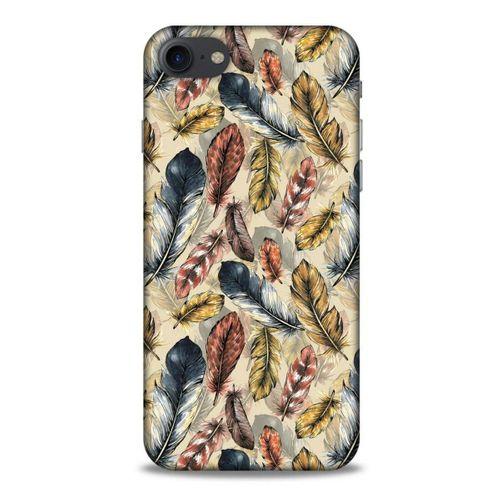 Apple Iphone 8 Kılıf Desenli Özel Seri Tüyler (29) Arka Koruma Kılıfı