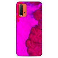 Xiaomi Redmi 9T Uyumlu Kılıf Pembe Delisi (12) Koruyucu Silikon Taş