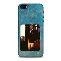Apple Iphone 5 Kılıf Atatürk (30) Silicone Case Turkuaz Taş