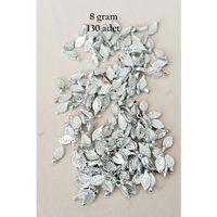 Oya Abiye Bileklik Kolye Pleksi Metalik Plastik Pul Gümüş Renk 8 gram 130 adet - BNC514