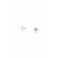 Gümüş İğneli Bulut Küpe - Gümüş