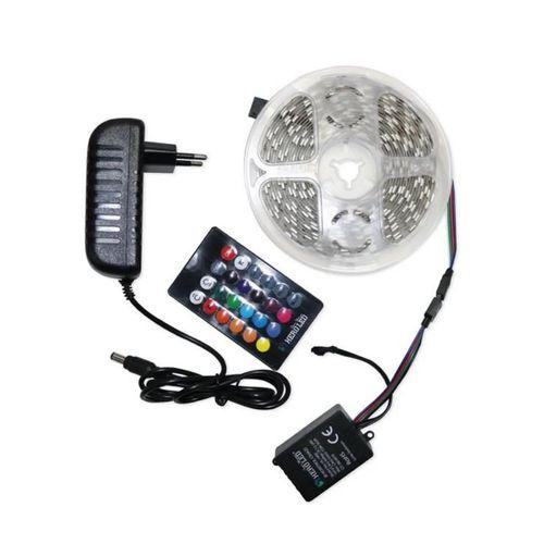 Zhltools Kumandalı 5 Metre Tek Çipli Rgb Şerit Led