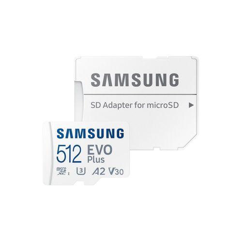 512GB SAMSUNG EVO PLUS MICROSDXC UHS-I U3 V30 A2 160MB/s MB-MC512SA/TR