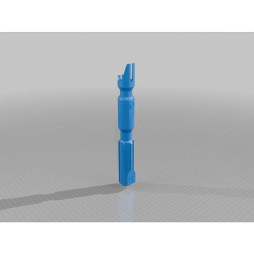 Açık Kristal Hazne Işın Kılıcı 3D Baskı (Bu ürün Sadece Plastik parçadır - Almadan Önce Soru Sorabilirsiniz)