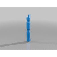 Açık Kristal Hazne Işın Kılıcı 3D Baskı (Bu ürün Sadece Plastik parçadır - Almadan Önce Soru Sorabilirsiniz)