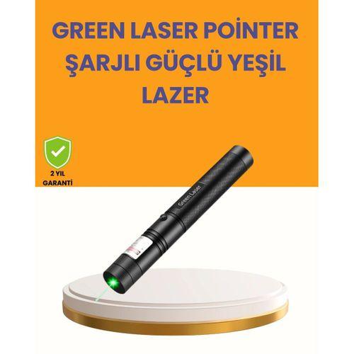 5000mw Yeşil Lazer Pointer Profesyonel Uzun Menzilli