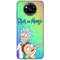 Xiaomi Redmi Poco X3 Uyumlu Kılıf Rick And Morty (1) Kılıfı Rick Sanchez