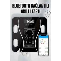 Akıllı Tartı Bluetooth Bağlantılı Yağ Ölçebilen Tartı Yeni Nesil