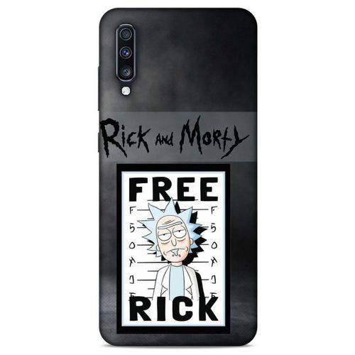 Samsung Galaxy A70s Uyumlu Kılıf Rick And Morty (6) Silikon Kılıf Original Jerry