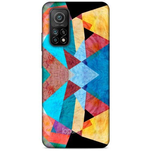 Xiaomi Mi 10T 5G Kılıf Pastel Renkler (25) Antişok Kapak Mavi Sarı