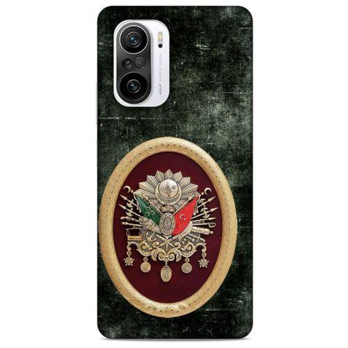 Xiaomi Redmi K40 Uyumlu Kılıf Ottoman (8) Baskılı Kılıf Tuğra