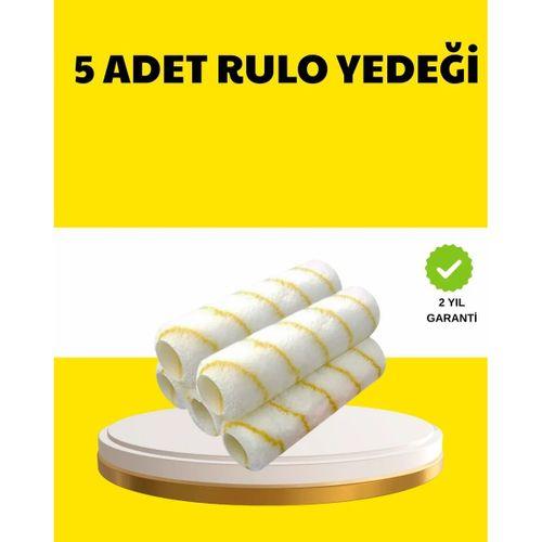 5’li İnce İşçilik Boya Rulo Seti Pürüzsüz Ve Eşit Kaplama