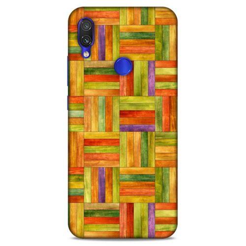 Lopard Xiaomi Redmi Note 7 Uyumlu Kılıf Wood'X (50) Shockproof Kılıf Desenli