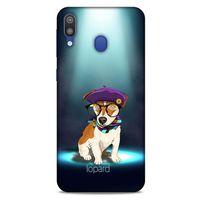 Samsung Galaxy M20 Kılıf FunnyMaX (5) Koruma Kabı Yeşil Köpek