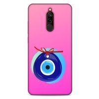 Nazarium (42) Desenli Silikon Kapak Xiaomi Redmi 8 Kılıf
