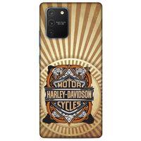 Samsung Galaxy S10 Lite Uyumlu Kılıf Motorsiklet (5) Koruma Kabı Harley Davidson