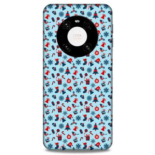 Huawei Mate 40 Pro Kılıf Yılbaşı Süsleri (37) Silicone Cover