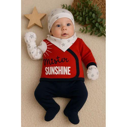 Sun Shine Desenli 5'li Erkek Hastane Çıkışı