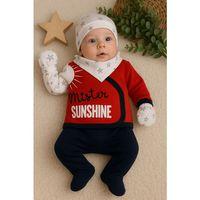 Sun Shine Desenli 5'li Erkek Hastane Çıkışı