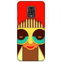 Lopard Xiaomi Redmi Note 9 Pro Uyumlu Kılıf Soyut Sanat (5) Baskılı Koruma Kabı