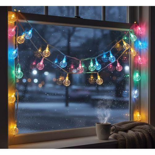 Kristal Top Gün Işığı Dekoratif Işık 5 Metre 28 LED