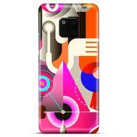 Lopard General Mobile GM 20 Uyumlu Kılıf Soyut Sanat (17) Baskılı Tasarım Kılıf