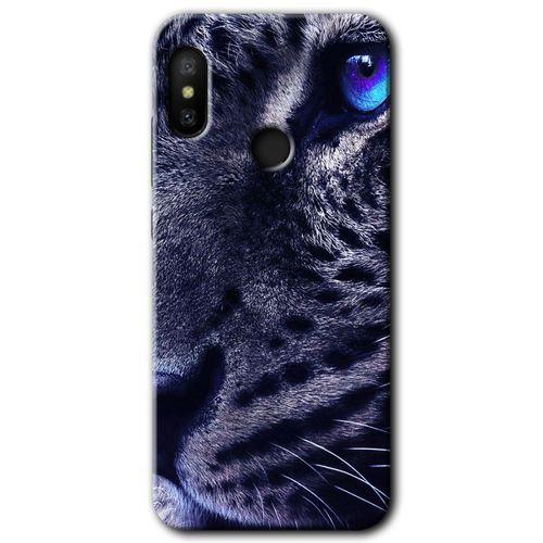 Potkal Hediye Fabrikası Xiaomi Mi Max 3 Kılıf HD Desen Baskılı Arka Kapak - Kaplan