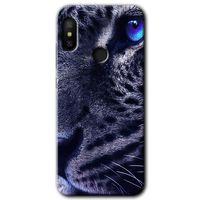 Potkal Hediye Fabrikası Xiaomi Mi Max 3 Kılıf HD Desen Baskılı Arka Kapak - Kaplan