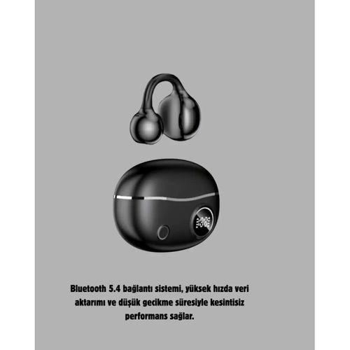 Kablosuz Açık Kulak Kulaklık Bluetooth 5.4 Type-c Hızlı Şarj 30 Saat