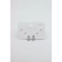 Çoklu Set Küpe - Gümüş