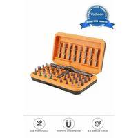 Profesyonel Tornavida Seti 40 Parça Çok Uçlu Kapsamlı Tamir Seti Gri